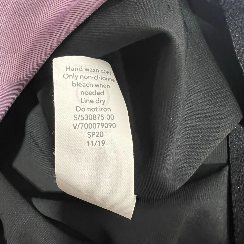 Athleta Asym Colorblock One‎ Piece Swimsuit Size Medium Active Swim Shelf Bra